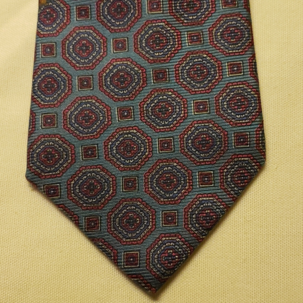TJW By Mervyn 100% Silk Men's Tie